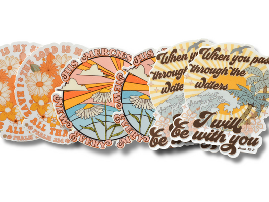 Christian Stickers - Bundle or Individual